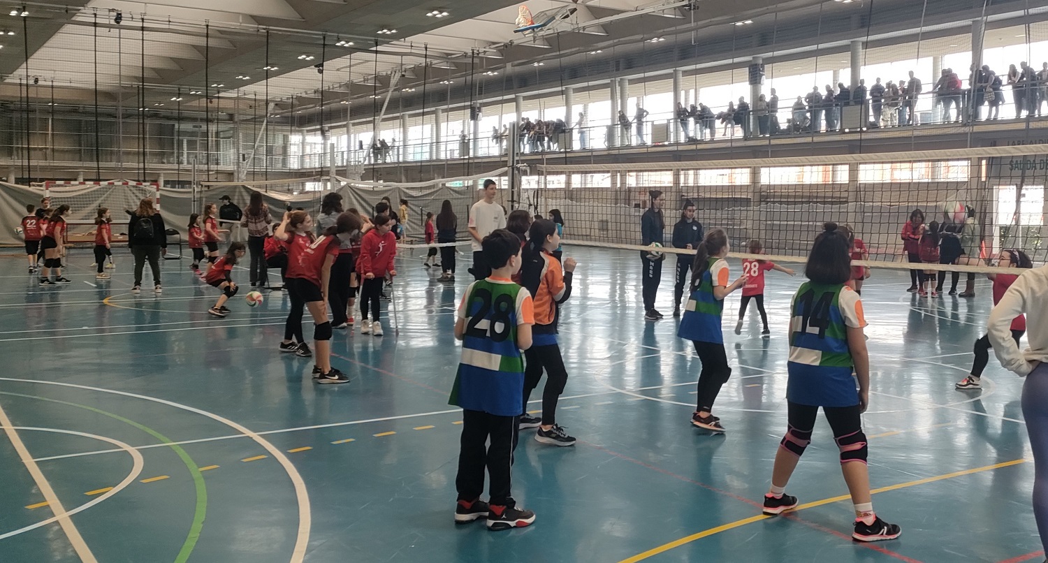 Celebrada la 3ª concentración Minivoley de la temporada